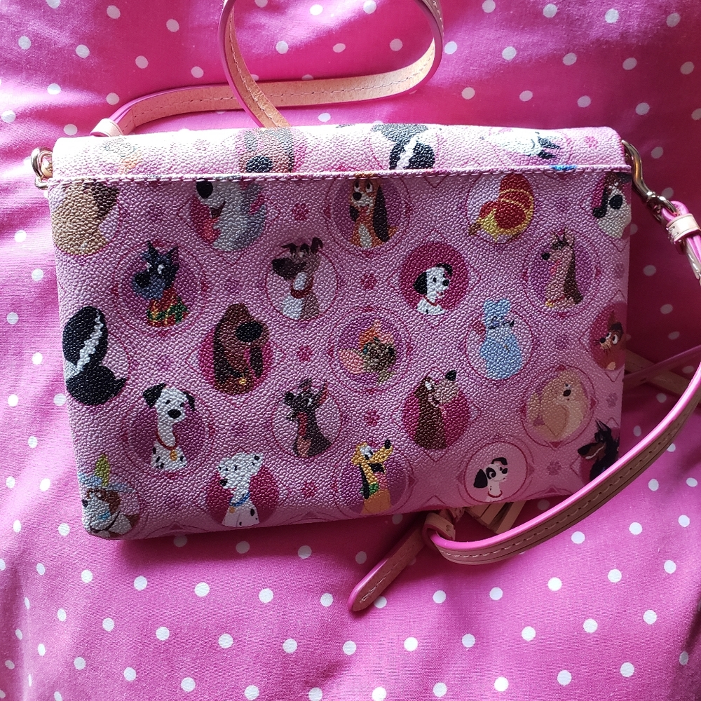 Dooney and Bourke Disney Dog Foldover - Picture 2 of 2